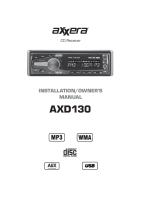 Dual Axxera-AXD-130-Owners-Manual